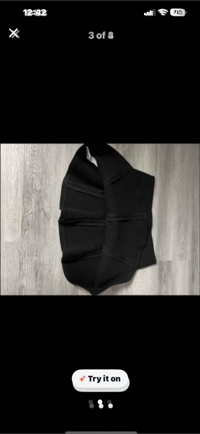 Black small skirt Zara - photo 2