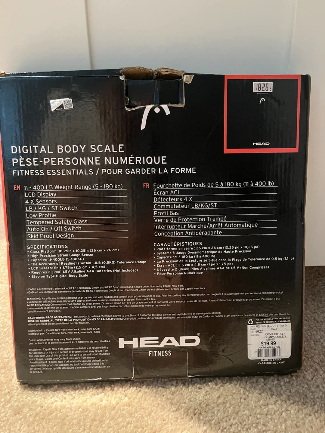 HEAD Digital Body Scale - photo 3