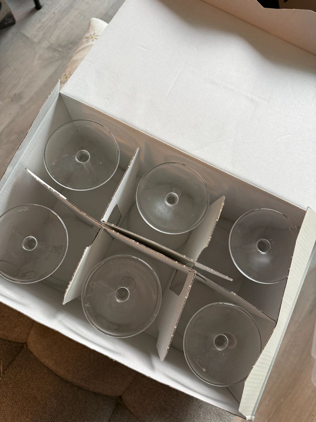 Nude Glass Terroir Set of 6 Coupe Glasses - photo 2