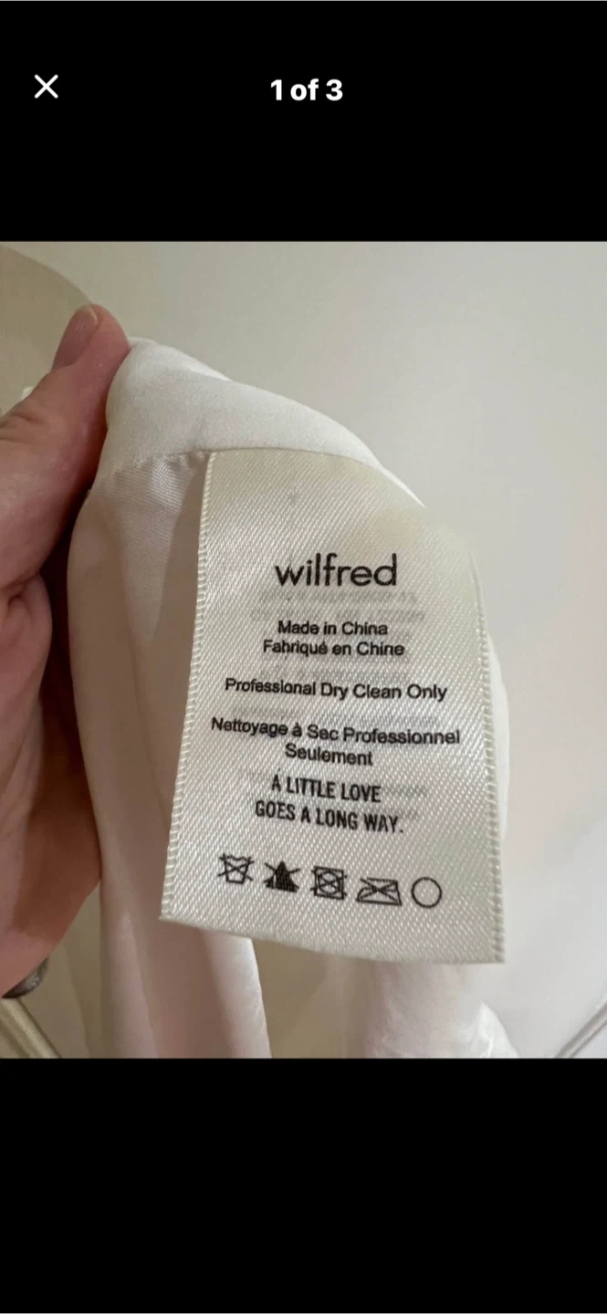 Wilfred White Sleeveless Top - photo 3