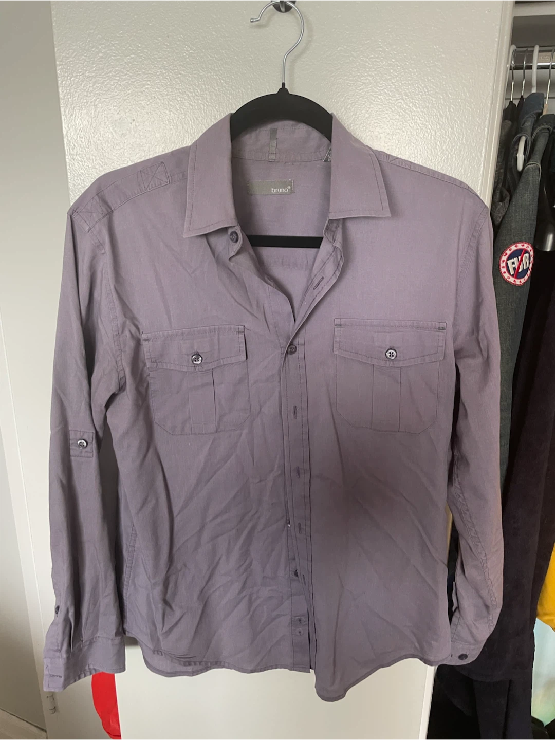 Bruno & H&M Long Sleeve Button-Up Shirts (2 items) Like New