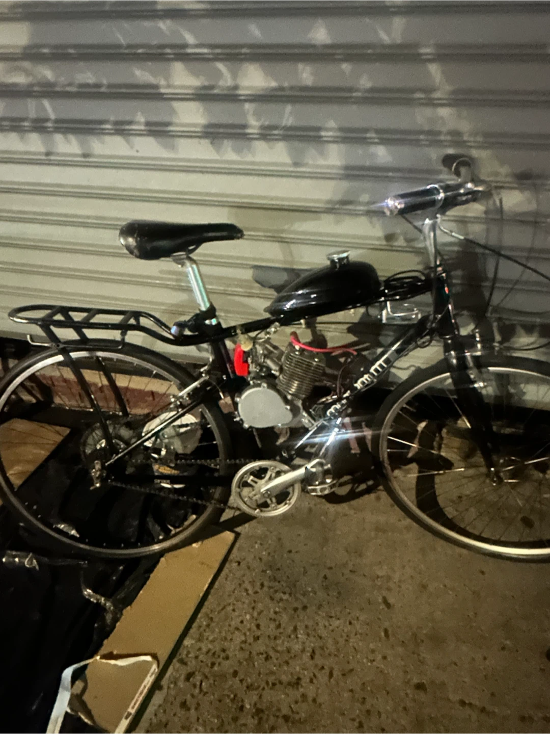 Gas pedal bike