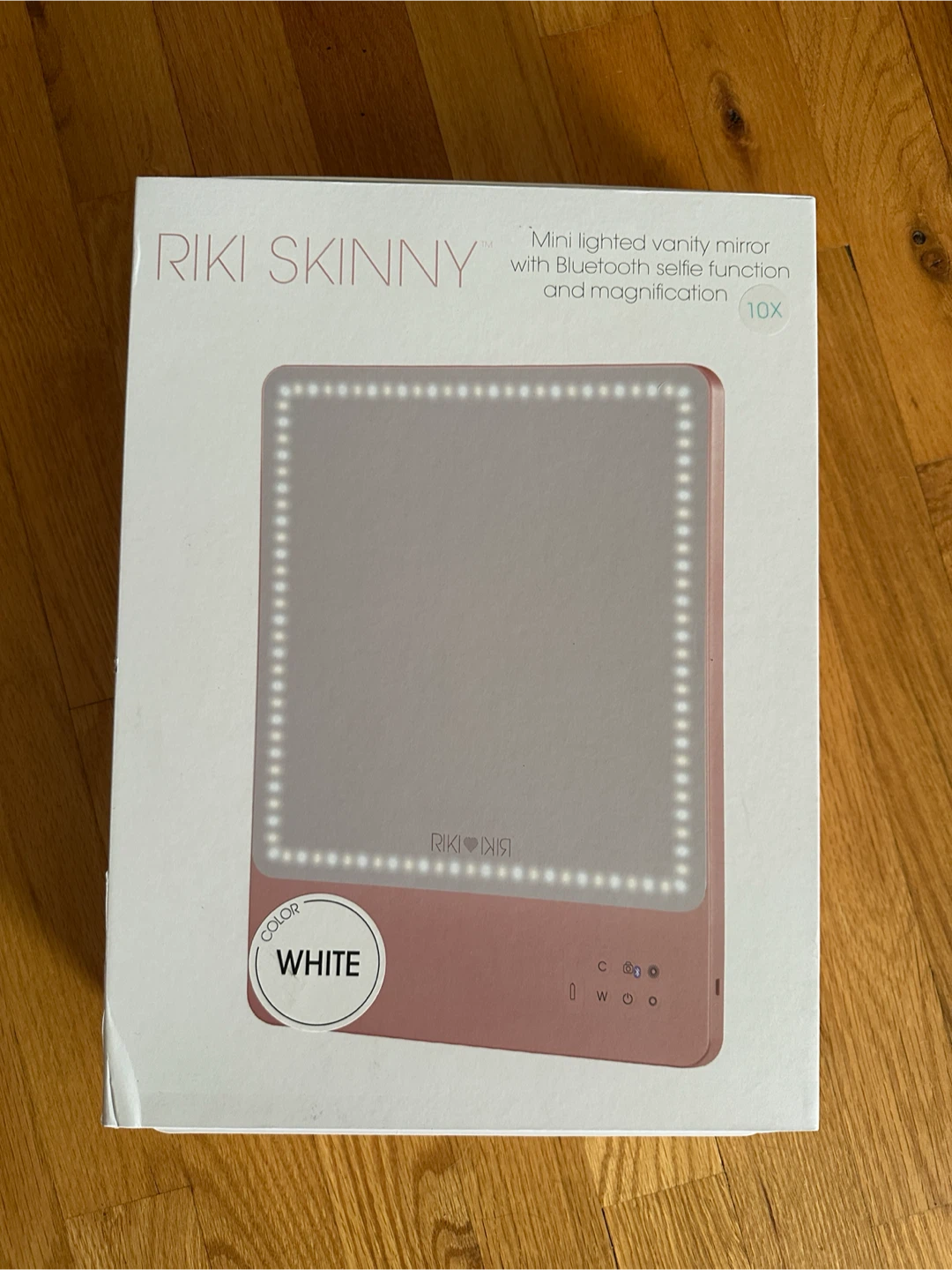 Riki Skinny lighted LED vanity mirror w/ Bluetooth - photo 2