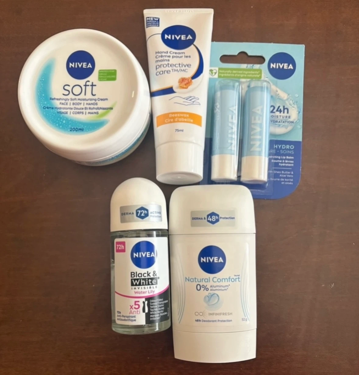 Nivea Products (All new) (All together for $5)