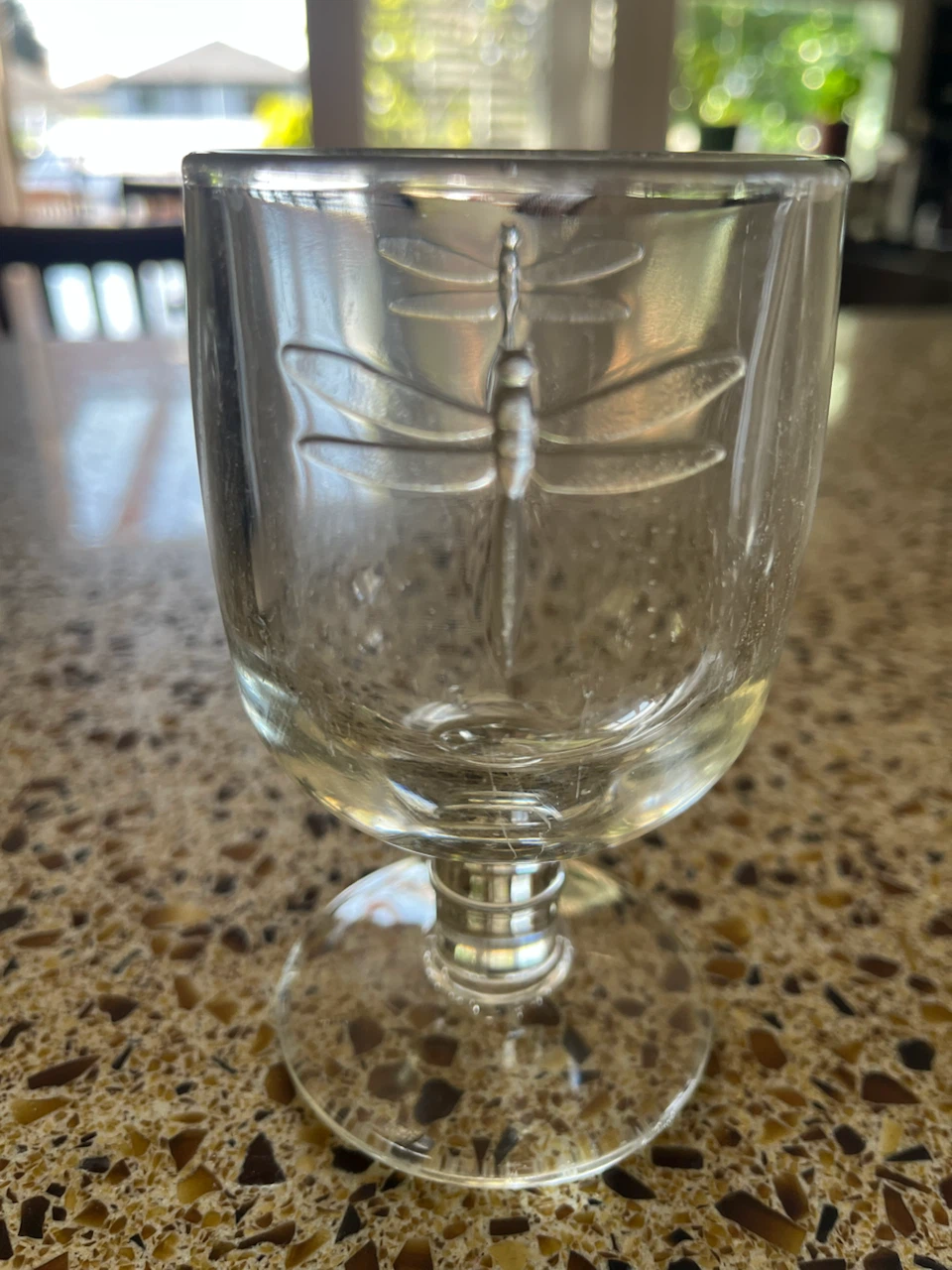 Set of 3 La Rochere Dragonfly Goblets - photo 2