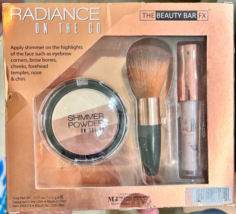 The Beauty Bar FX Radiance On The Go Shimmer Powder Set