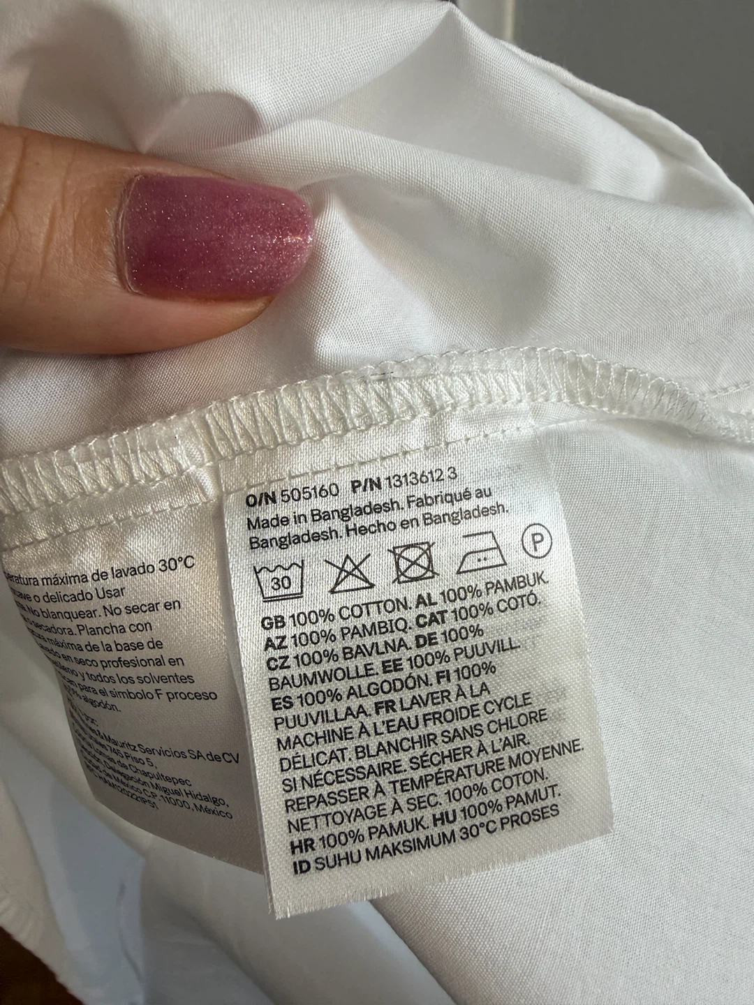 H&M Divided White Puff Sleeve Dress - Size M - photo 5