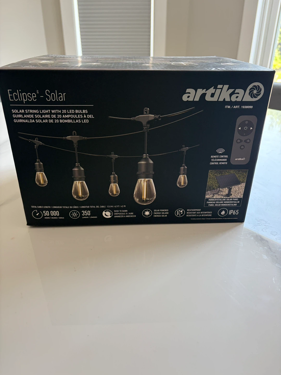 Arika Eclipse Solar String Lights - photo 2