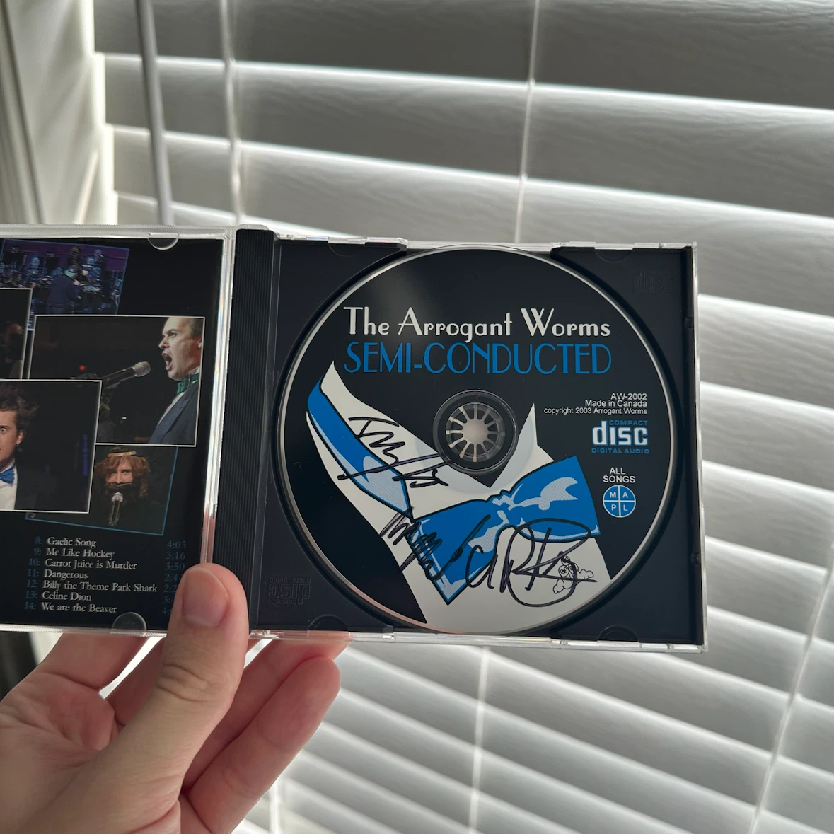 The Arrogant Worms Signed CD Lot, Semi-Conducted and Tor-pid - photo 2