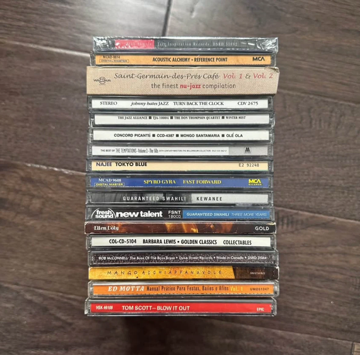 Jazz and Soul CD collection