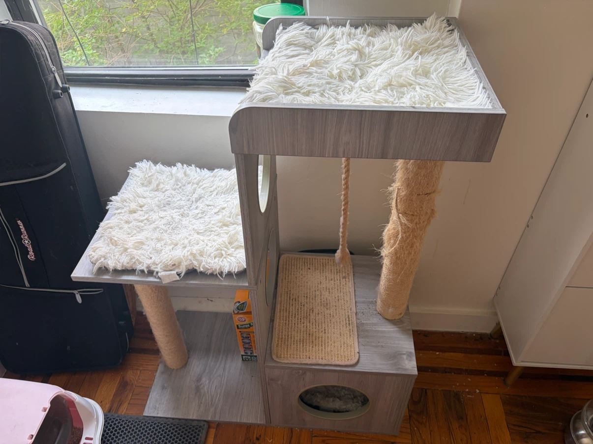 Multi-Level Cat Tree with Plush Perches