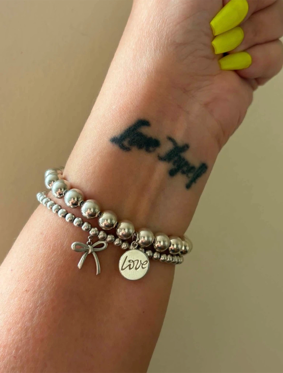 💯 Authentic Tiffany and Co. “LOVE” Bead Bracelet - photo 2