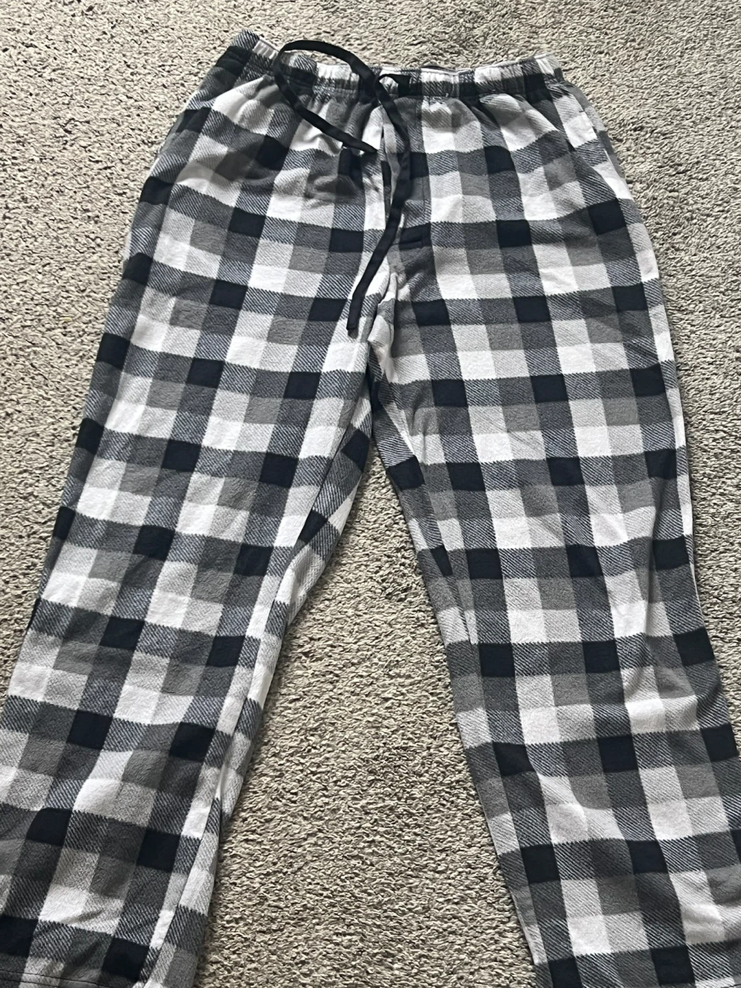 Plaid Fleece Pajama Pants