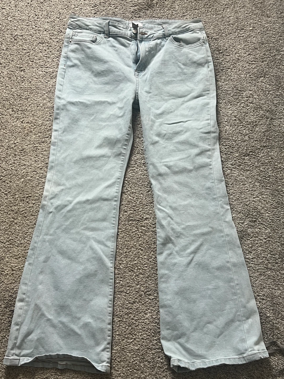 Light Wash Flare Jeans