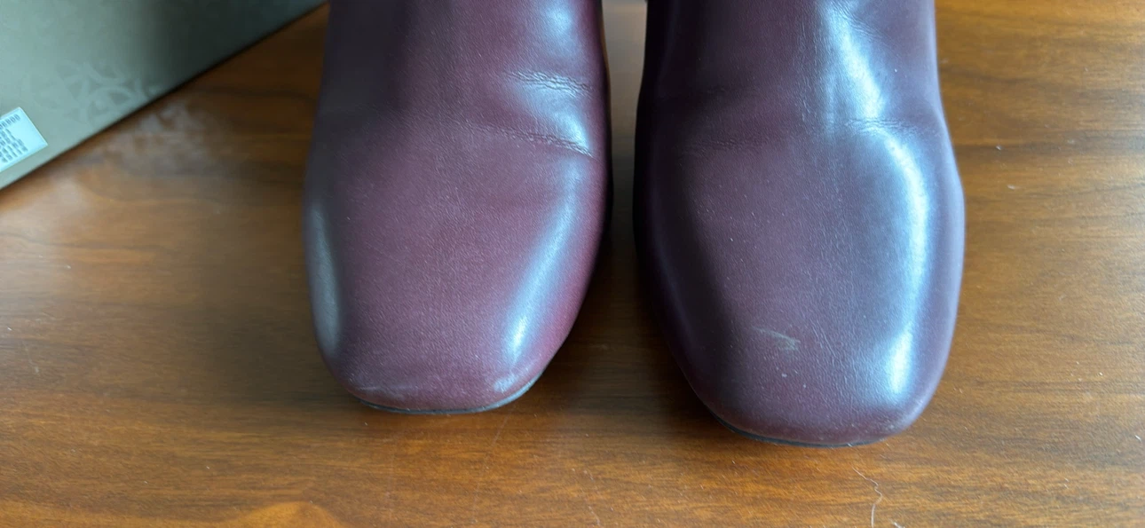 Gianni Bernini Burgundy Ankle Boots Size 8M - photo 3