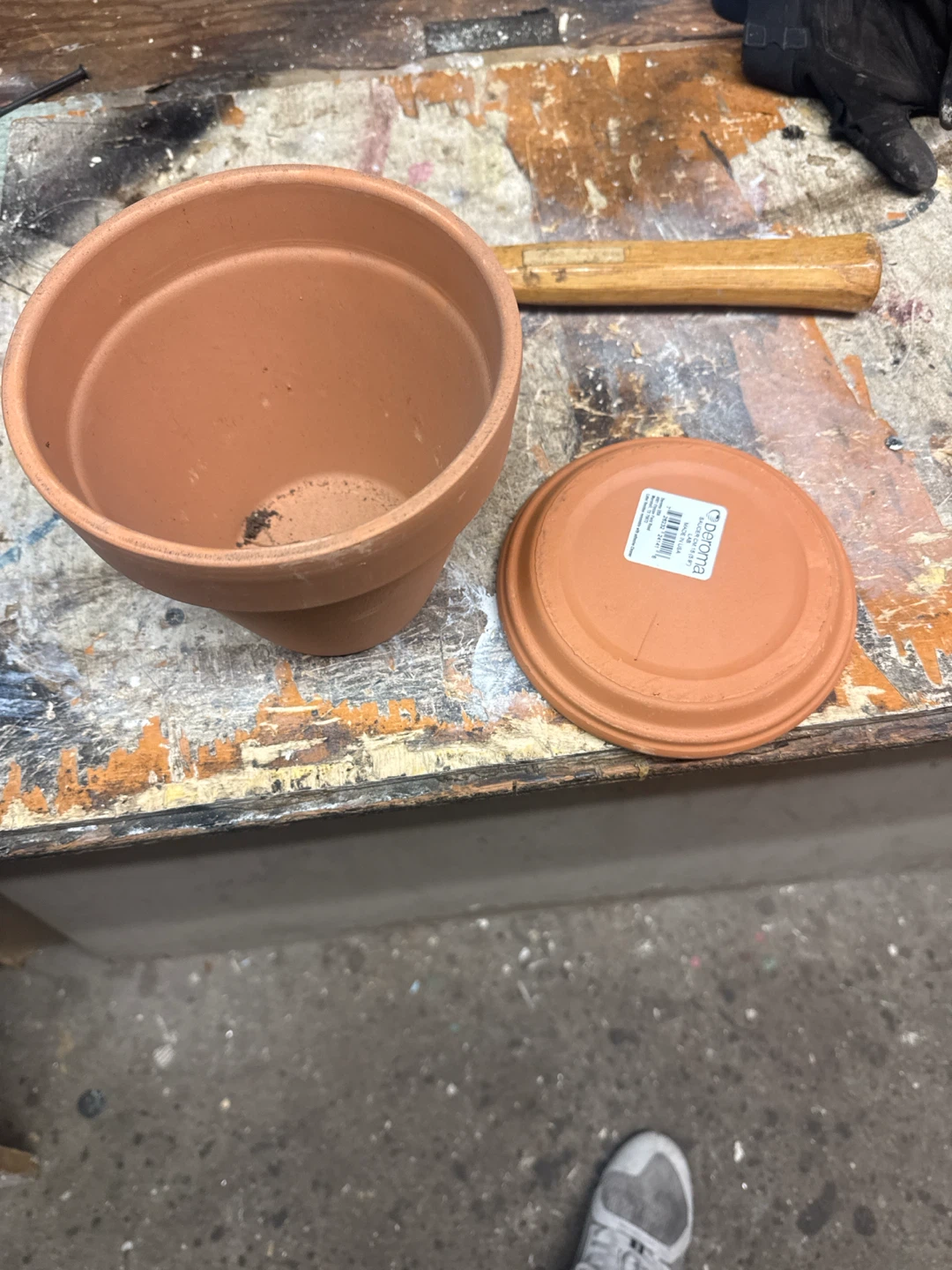 Terra Cotta Plant Pot with Saucer - photo 2