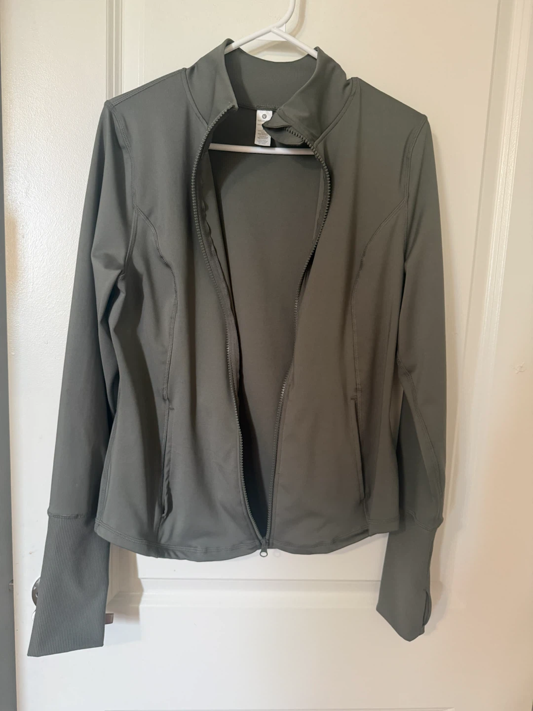 M size :-Athletic Zip-Up Jacket - photo 5