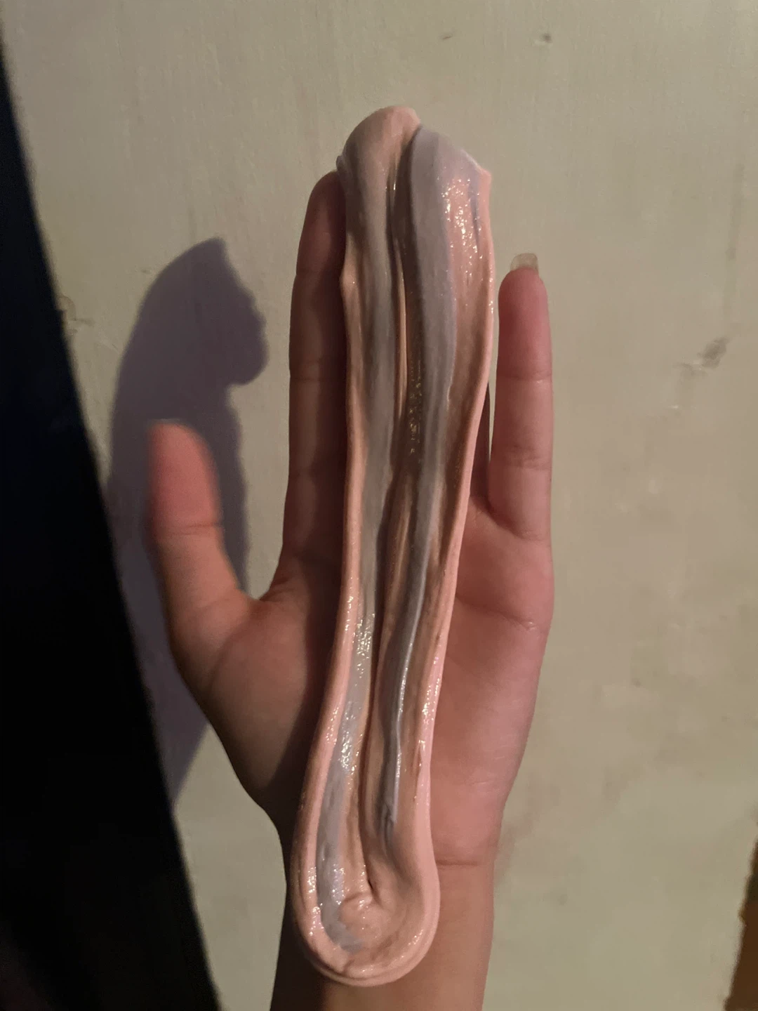 Cotton candy Swirl Slime