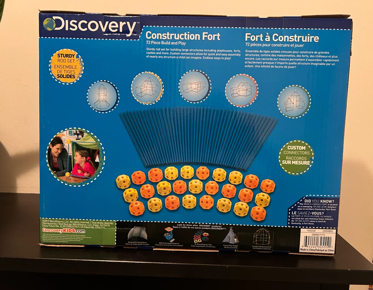 Discovery Construction Fort 72 Piece Build and Play - photo 2
