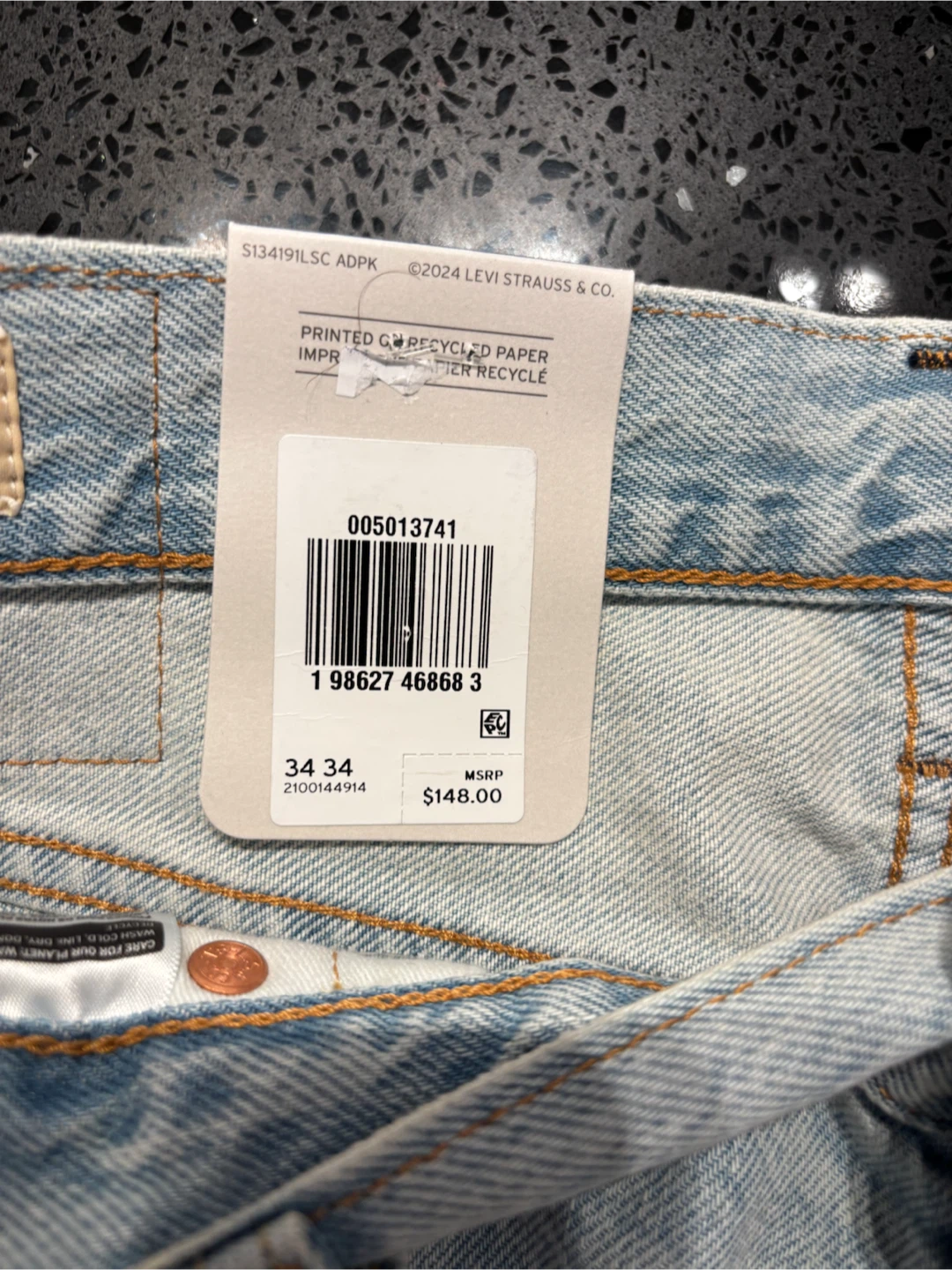 Levi's 501 Original Fit Jeans - photo 2