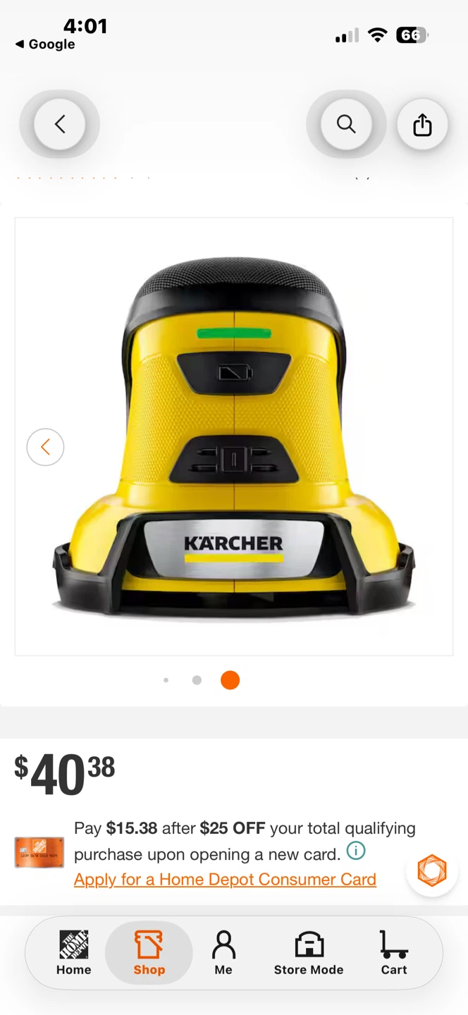 Karcher EDI 4 Electric Ice Scraper