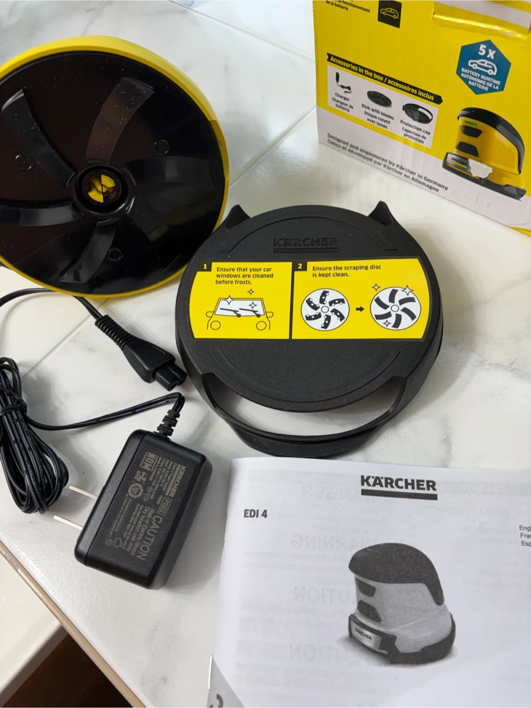 Karcher EDI 4 Electric Ice Scraper - photo 2