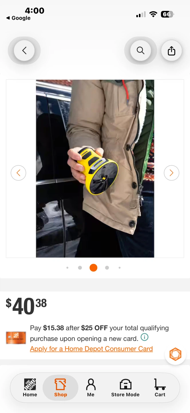 Karcher EDI 4 Electric Ice Scraper - photo 3