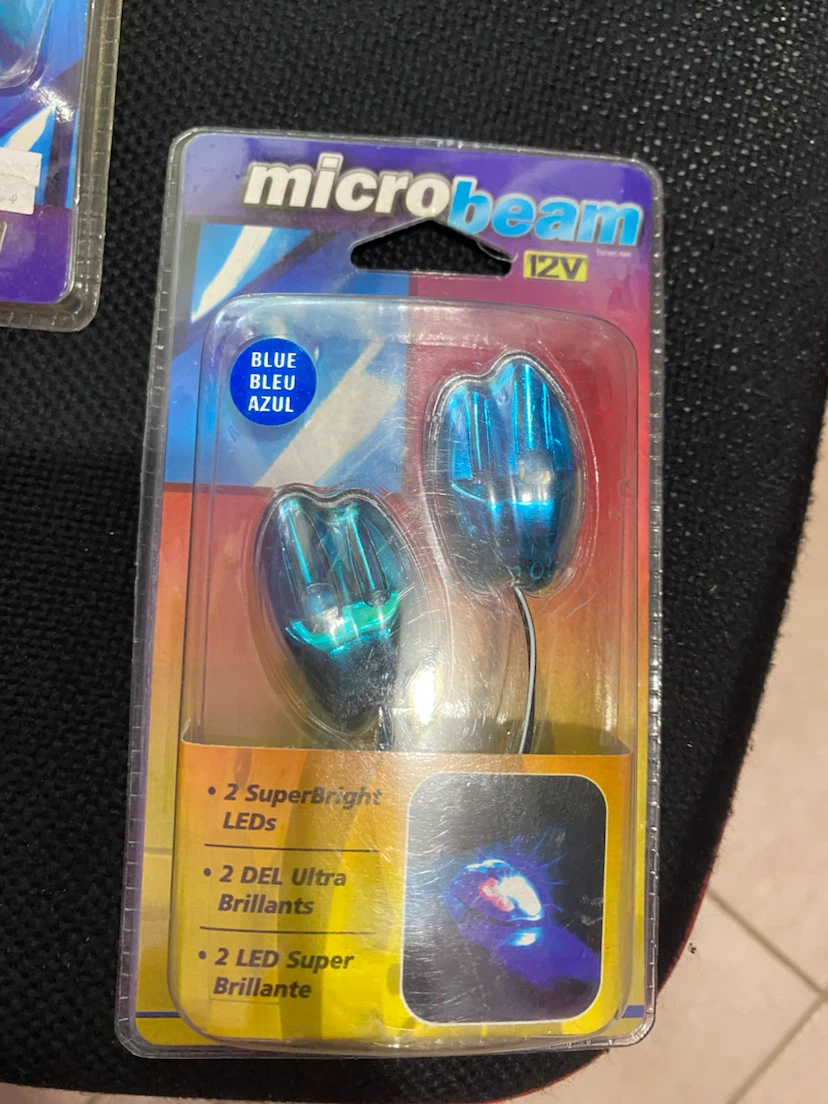Microbeam Blue LED Interior Lights (2 Pack)