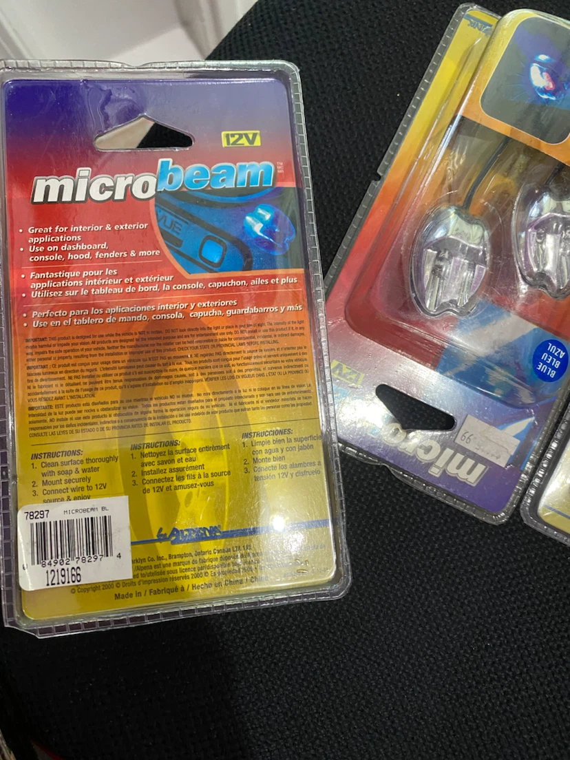 Microbeam Blue LED Interior Lights (2 Pack) - photo 2