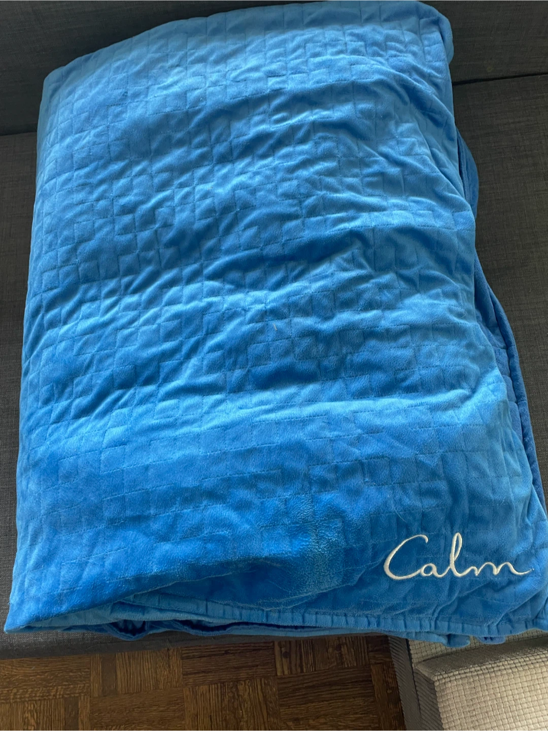 Calm & Gravity Promotional Collaboration 15lb Weighted Blanket - photo 3