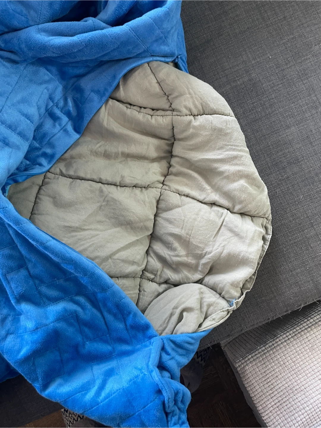 Calm & Gravity Promotional Collaboration 15lb Weighted Blanket - photo 4