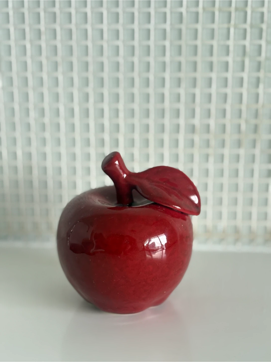 Vintage Ceramic Apple Decor