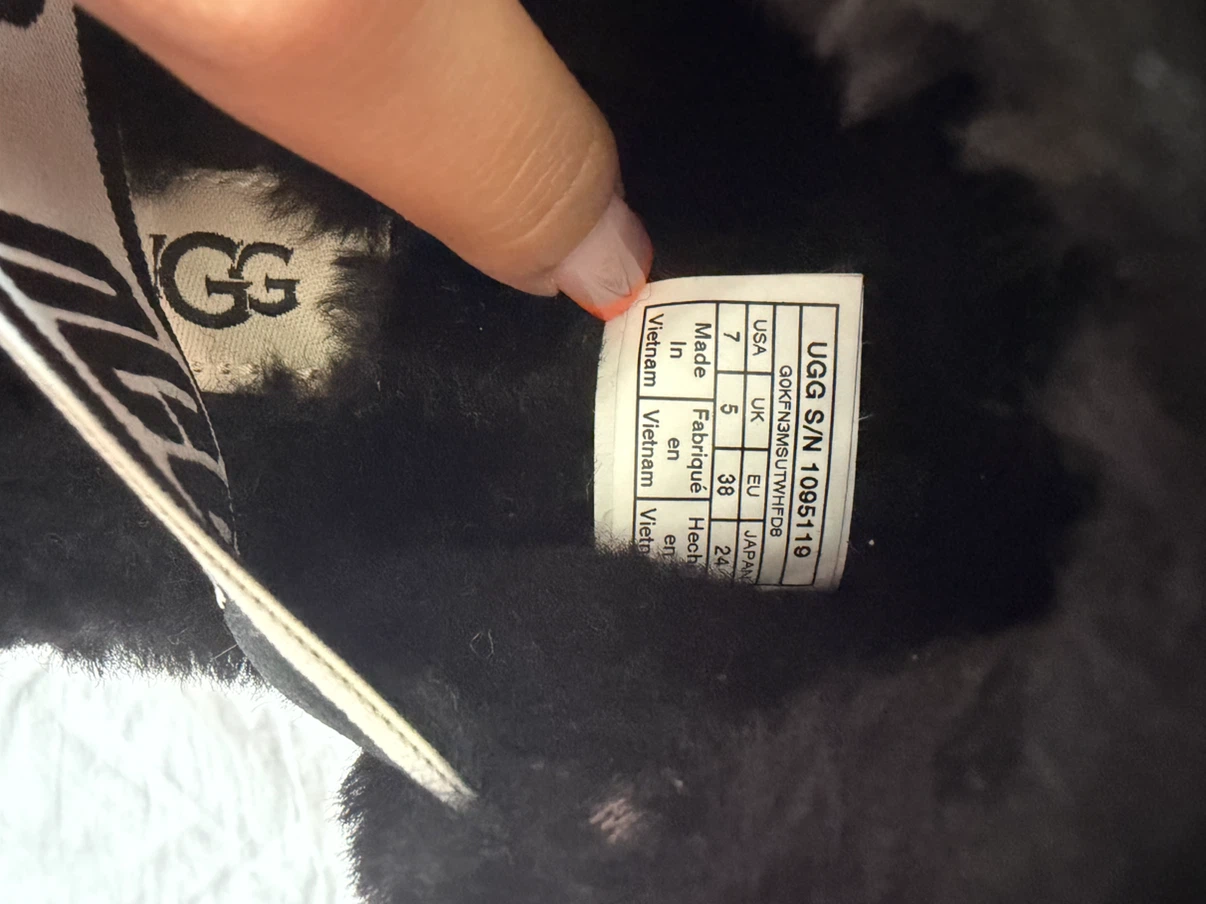 UGG Fluff Yeah Slide Sandals Black - photo 5
