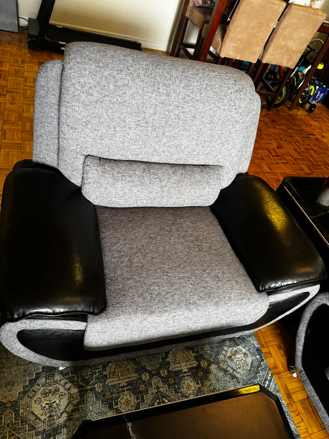 Modern 3-Piece Loveseat, Armchair, Coffee Table and side table - photo 2