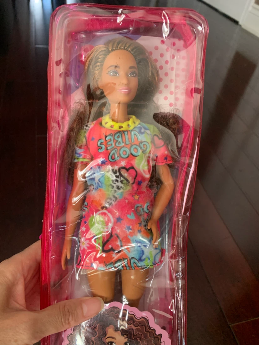 NEW IN PACKAGE - Barbie Doll with Rainbow Outfit