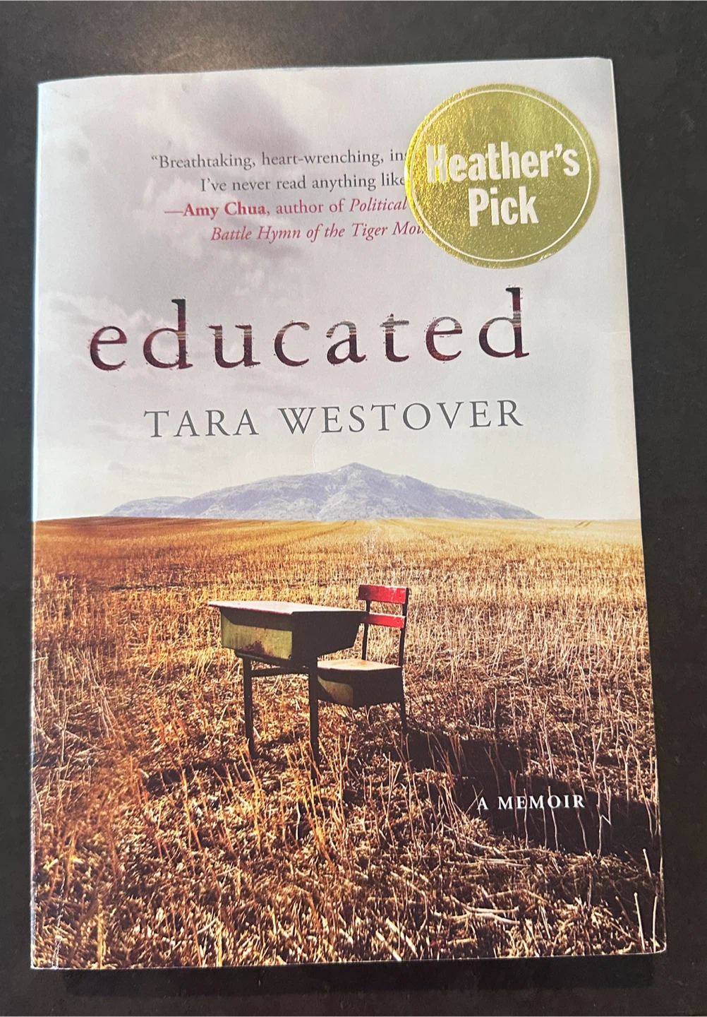 Educated: A Memoir by Tara Westover