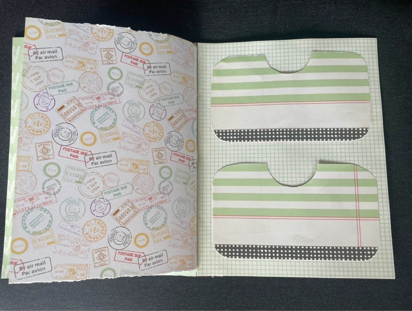 Hand-made Travel Journal Scrapbook - photo 4