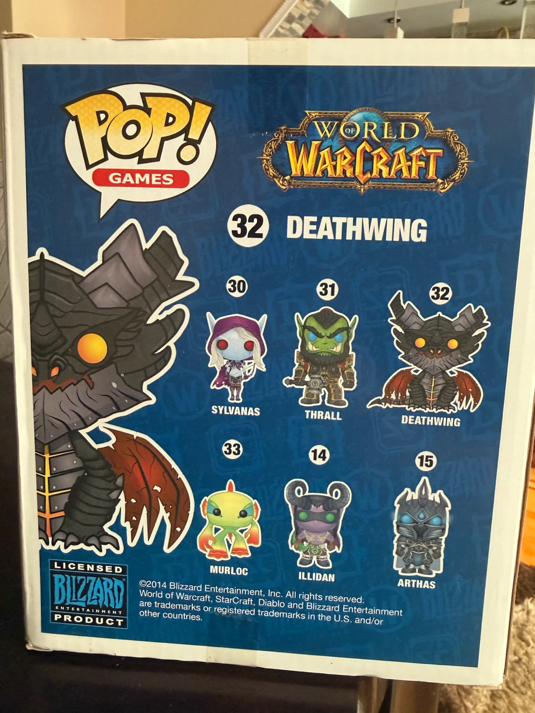 Funko Pop! Games World of Warcraft Deathwing #32 Vinyl Figure - photo 3