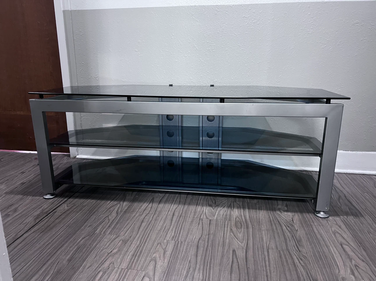 3-Tier Glass TV Stand