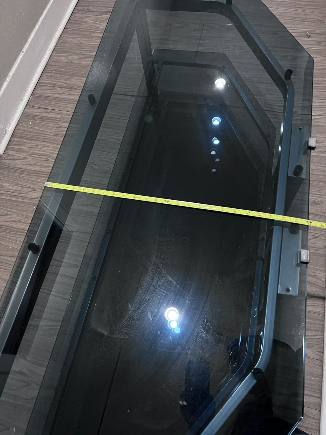 3-Tier Glass TV Stand - photo 5