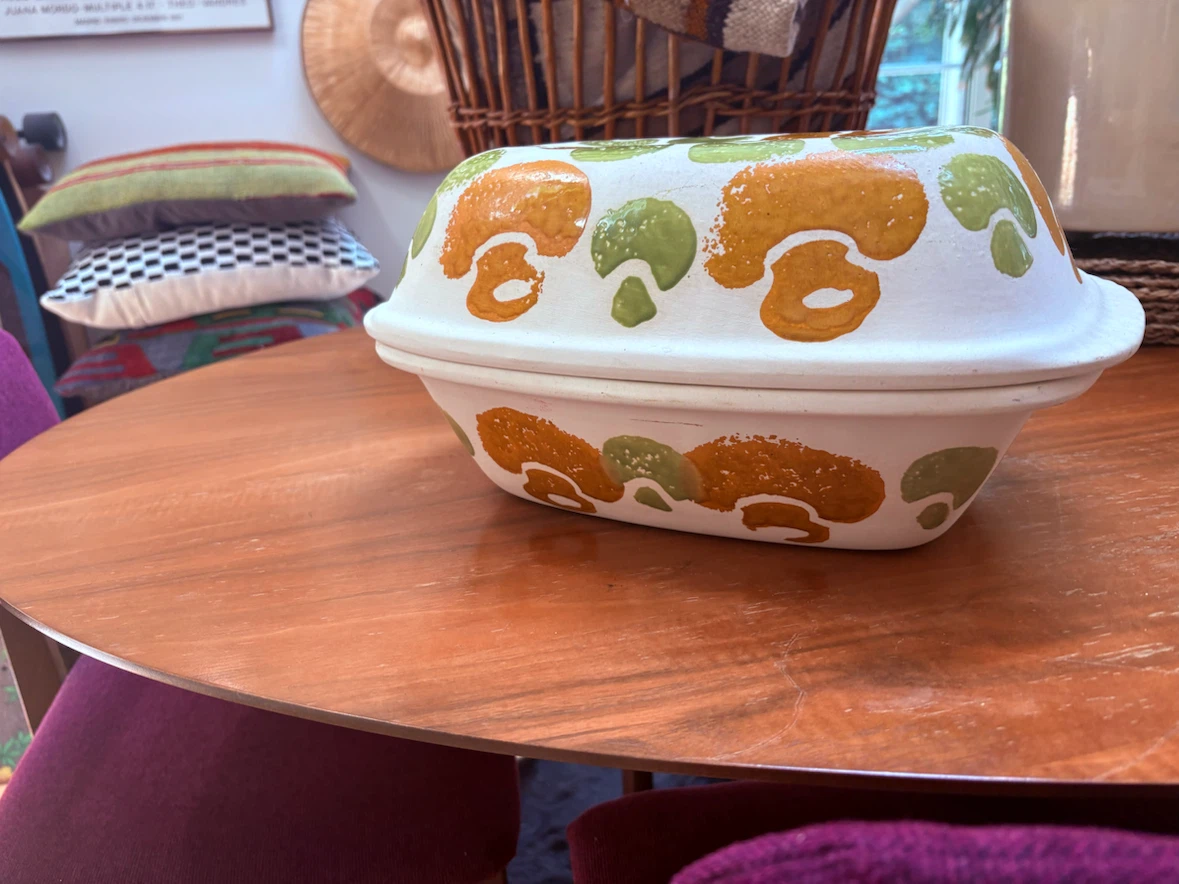 Vintage MCM  Casserole Dish Made in Canada