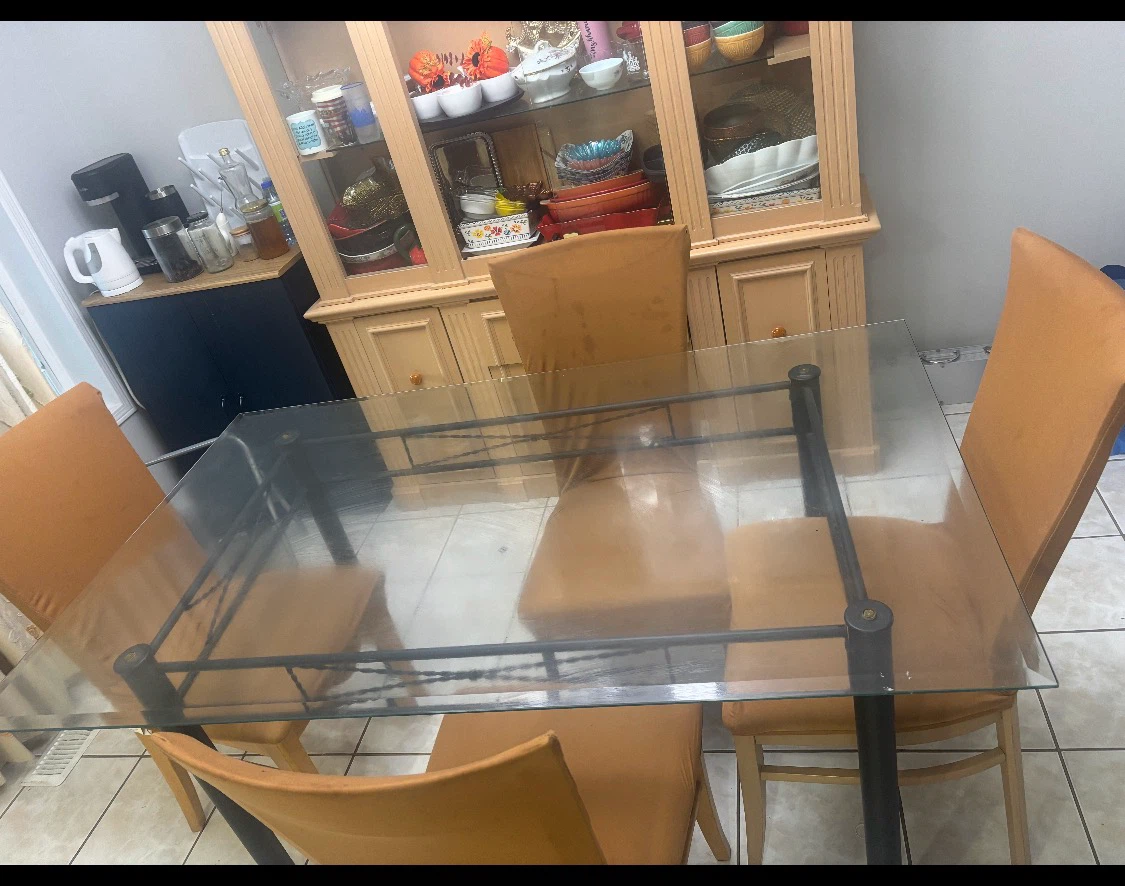 Only the Glass Dining Table