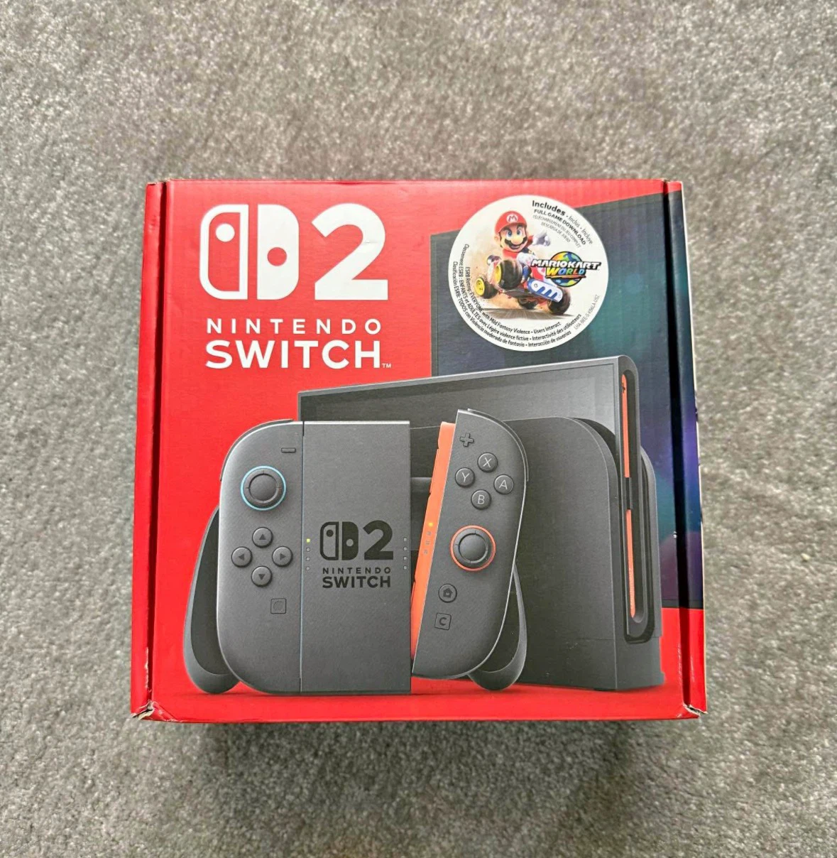Switch 2 with one more joy-con