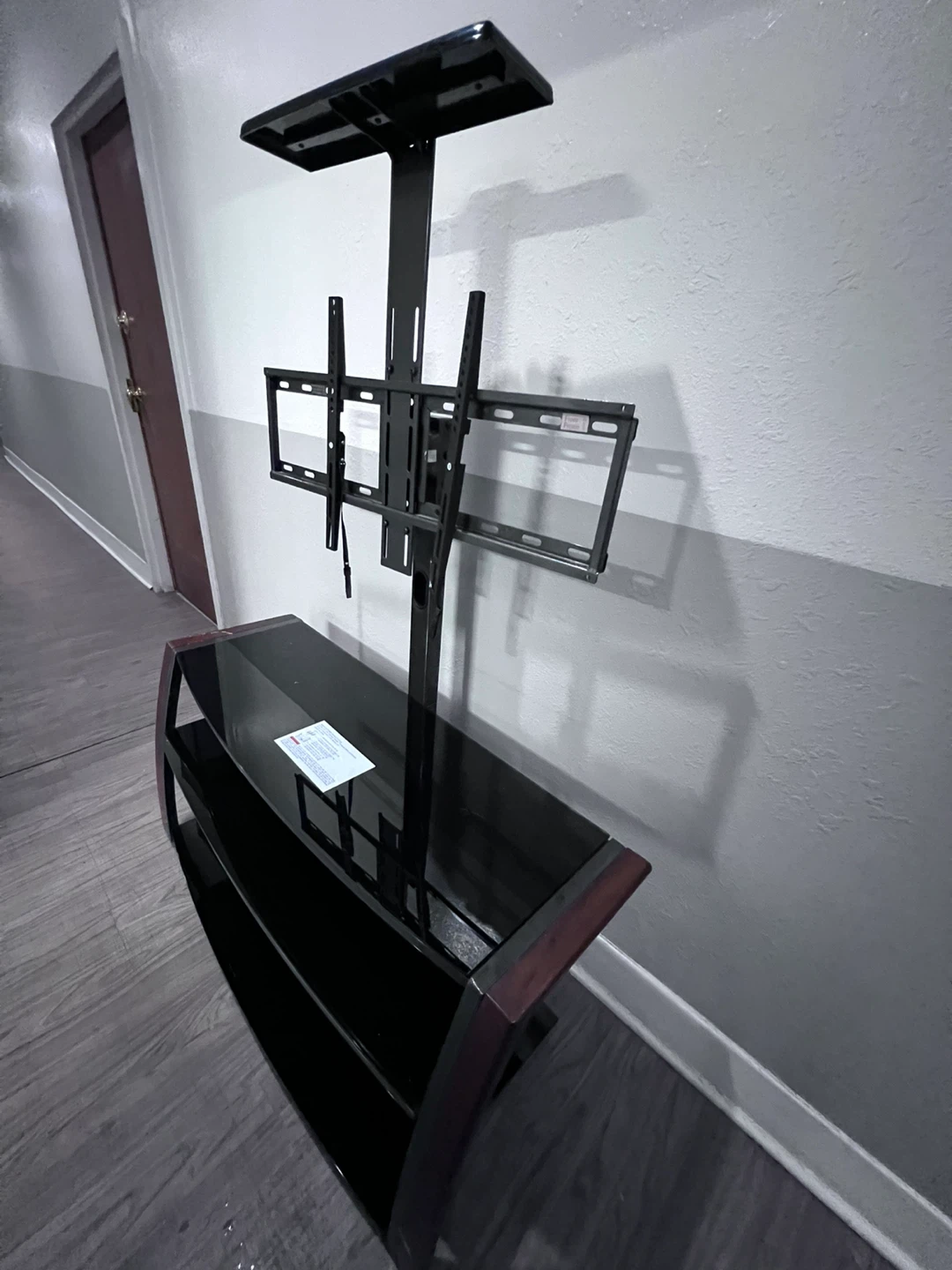 Glass TV Stand with Mount - photo 5