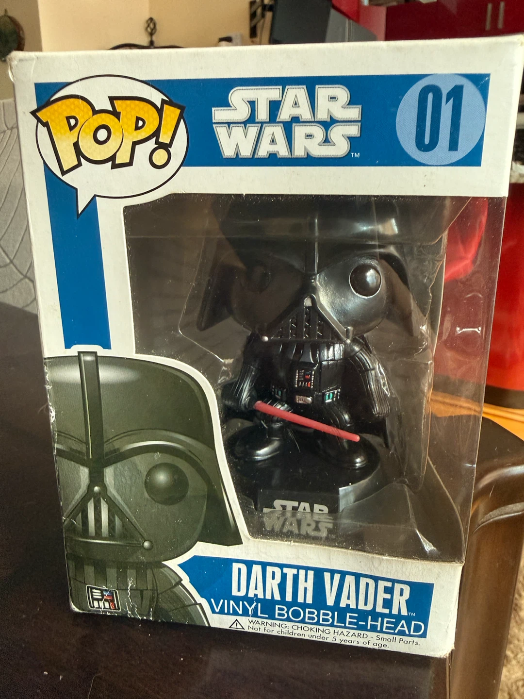 Funko Pop! Star Wars Darth Vader Vinyl Bobble-Head Series 1 #01