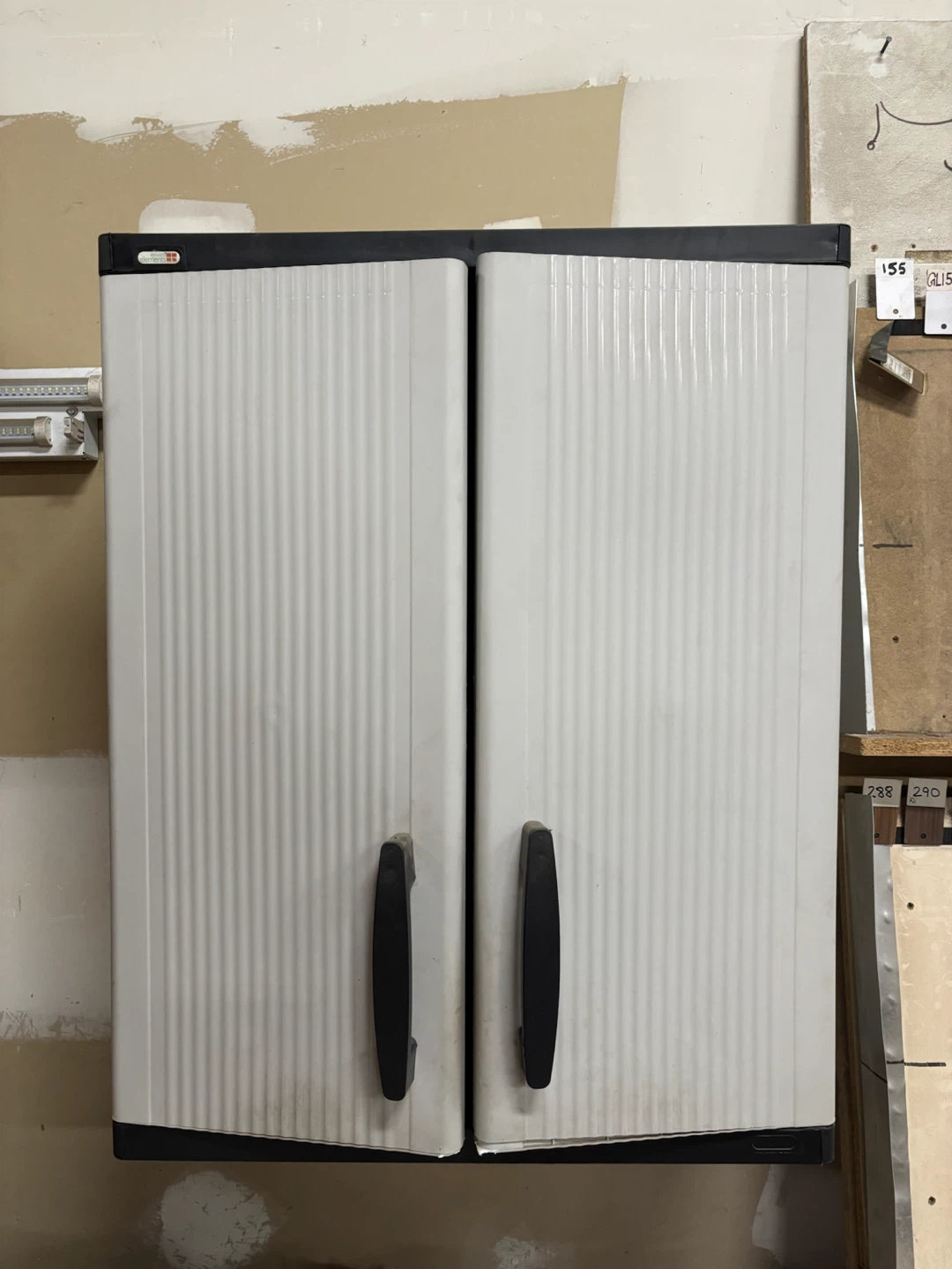 Plastic Storage Cabinet with Doors