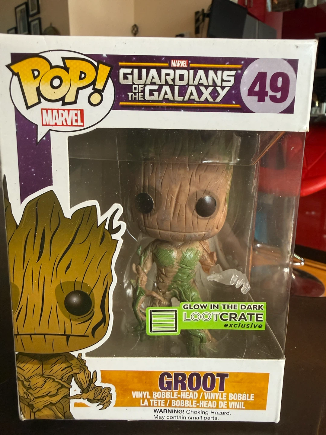 Funko Pop Marvel Guardians of the Galaxy Groot #49