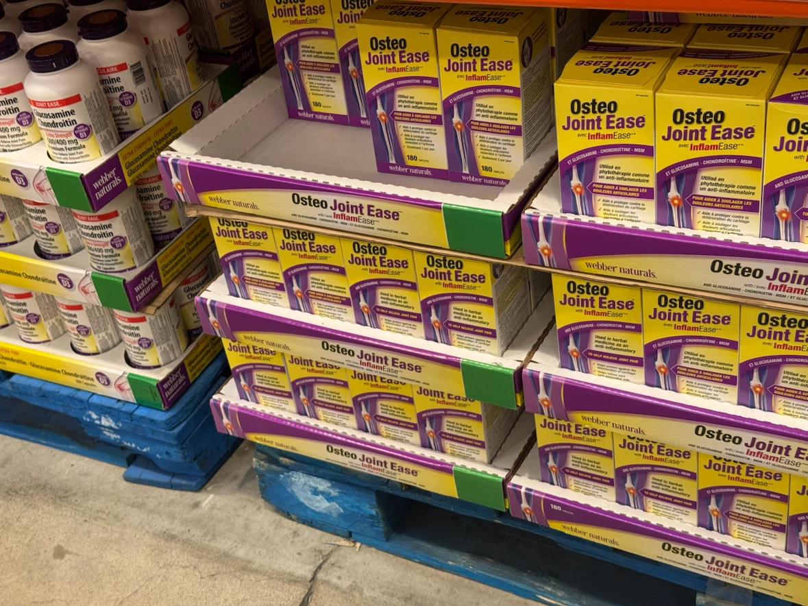 Brand new Webber Naturals Osteo Joint Ease 180 Caplets - photo 4