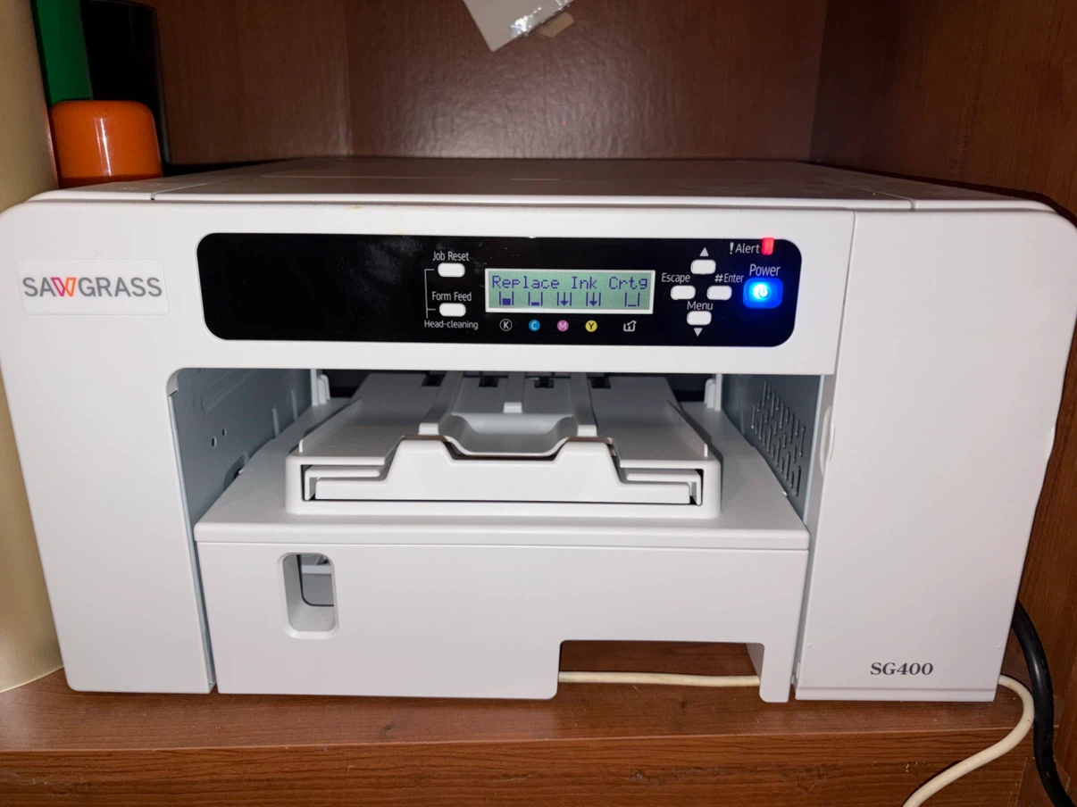 Sawgrass SG400 Sublimation Printer and blanks