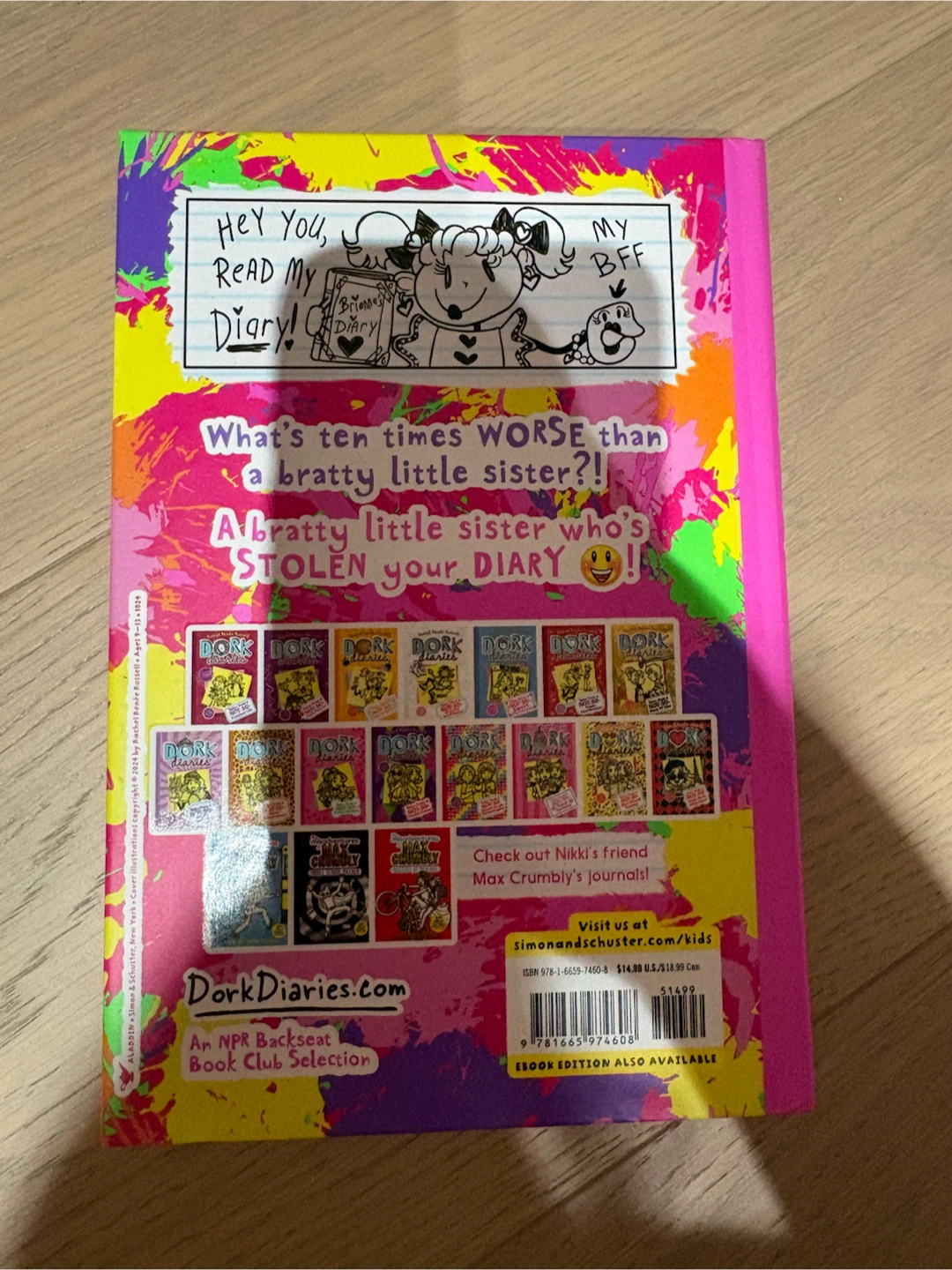 Dork Diaries: Tales from a NOT-SO-Brattty Little Sister Book - photo 2